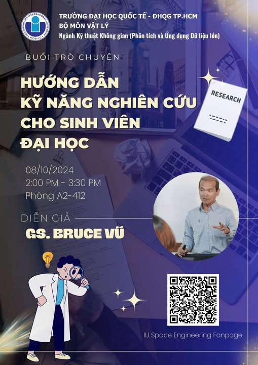 SEMINAR-HƯỚNG DẪN KỸ NĂNG NGHIÊN CỨU CHO SINH VIÊN ĐẠI HỌC